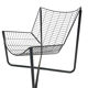 Fauteuil Ikea Jarpen Wire Chair vintage Niels Gammelgaard