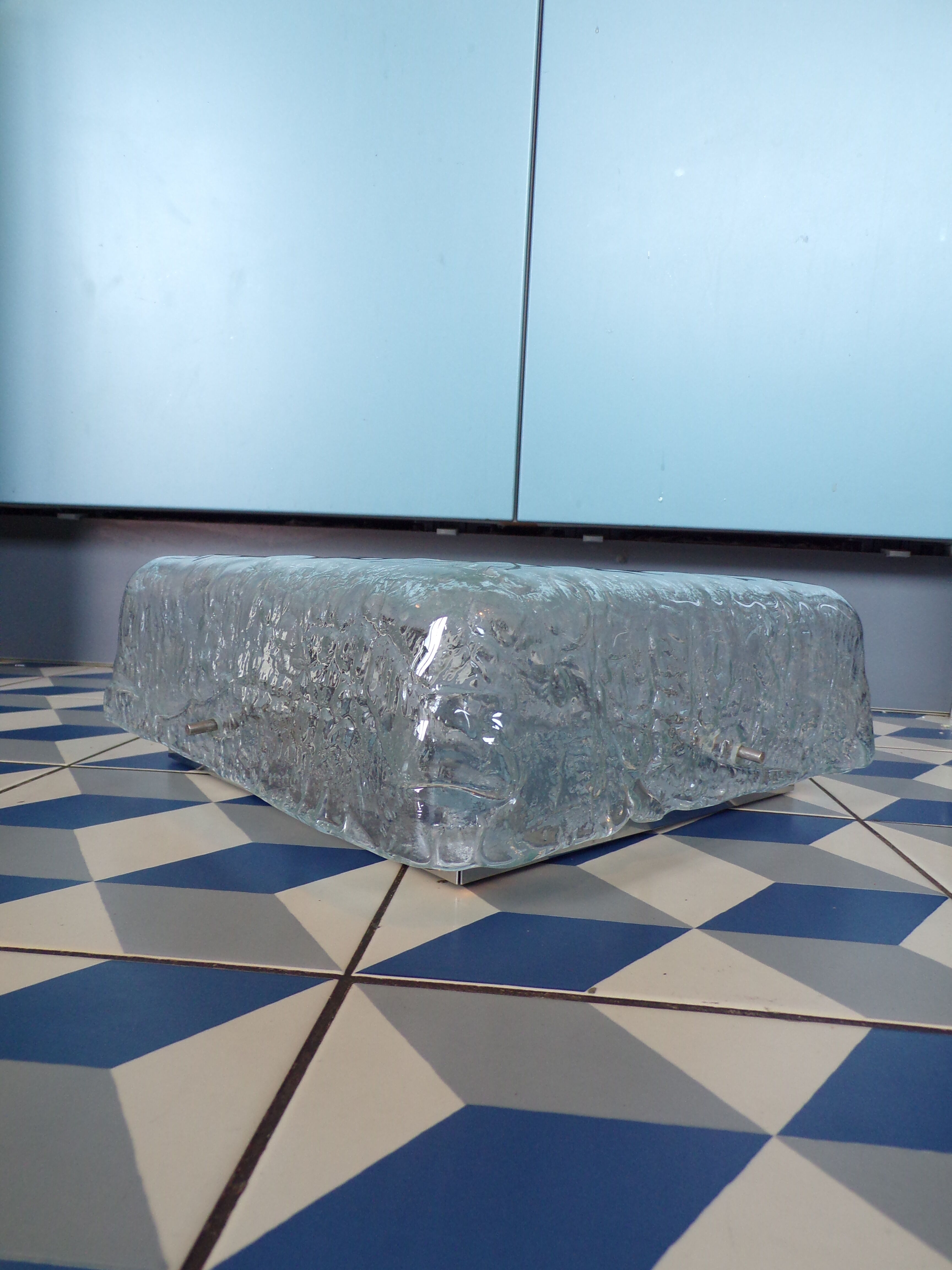 Grohe ice cube glass ceiling lamp