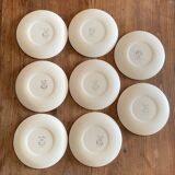 Assiettes anciennes françaises Salins 70’s