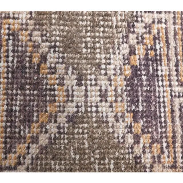 1960s Turkish Hand-Knotted Geometric Runner Rug 80x386