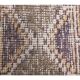 1960s Turkish Hand-Knotted Geometric Runner Rug 80x386