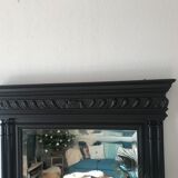 Mirror black trumeau - 107x81cm