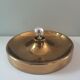 Italian brass wall lamp, diam. 39 cm