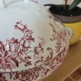 Bellflower soup tureen from Saint Amand & Hamage