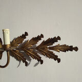 Wall light sheets gold metal