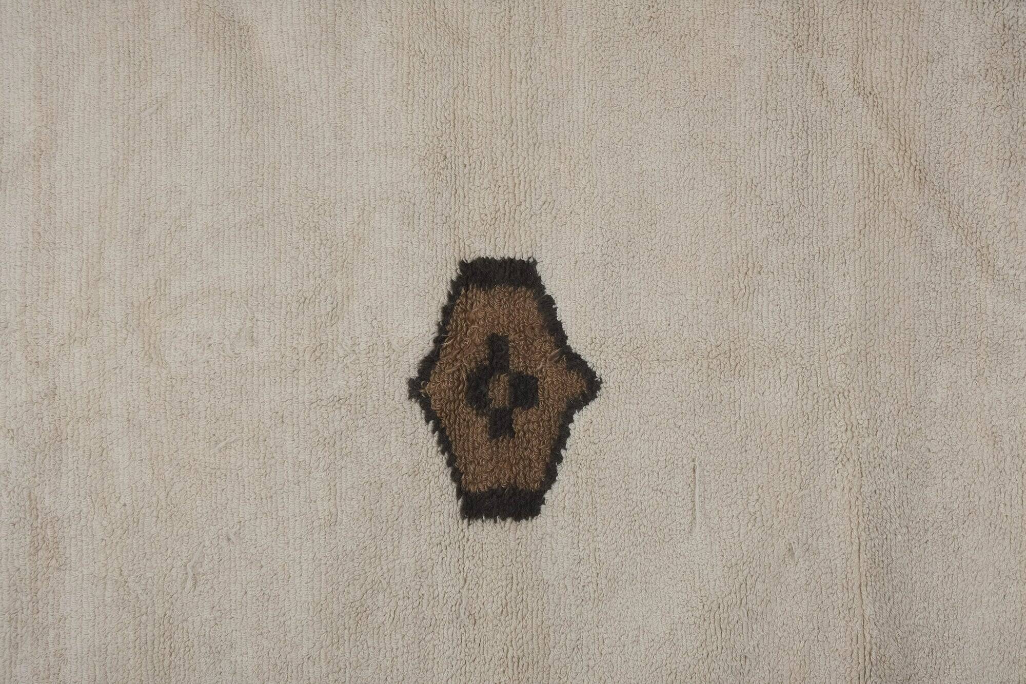 Vintage Turkish handmade rug 142x213 cm