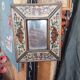 mirror frame and glass painting