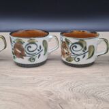 Set of 4 Argenteuil Boch cups 1966