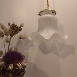 Old opaline hanging lamp