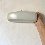 Holophane wall lamps and opaline glass 60s