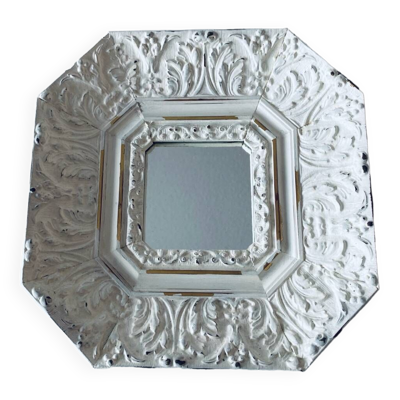Miroir octogonal avec moulures