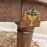 Oval dining table from the Art Deco period