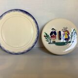 Breton earthenware cheese bell