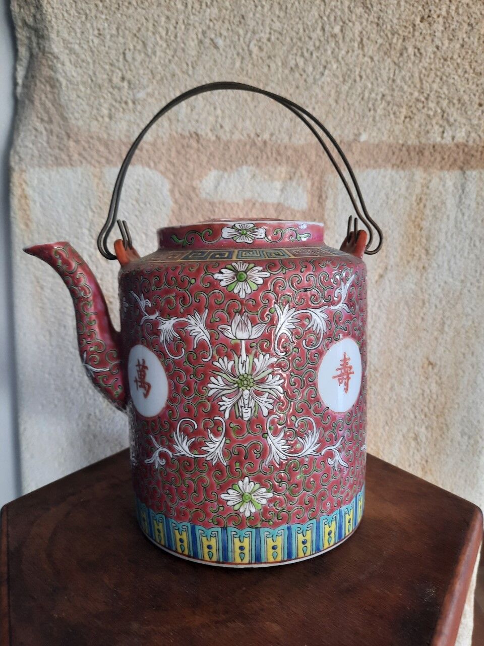 Chinese porcelain teapot