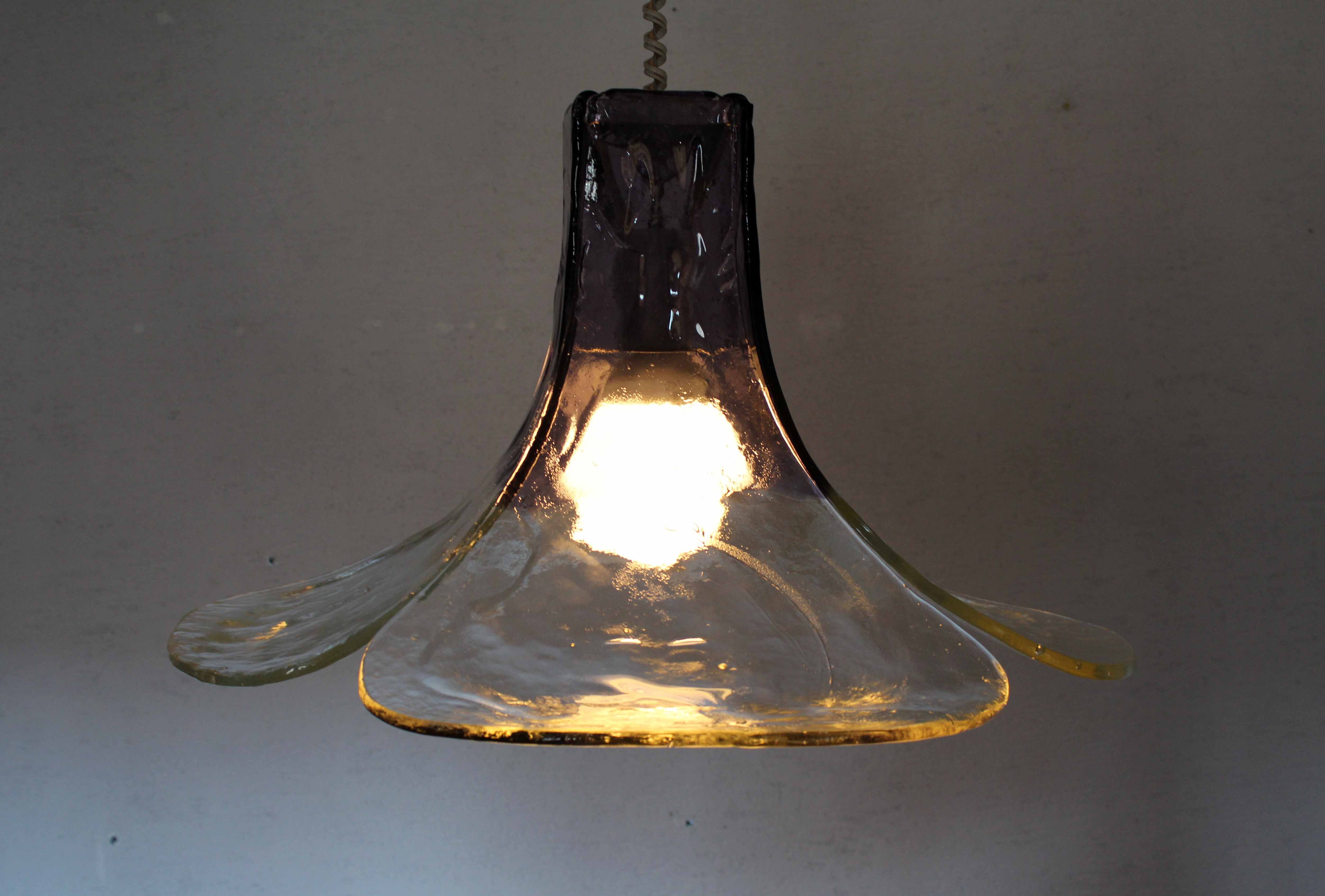 Mazzega chandelier by Carlo Nason in Murano glass