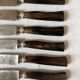 Set of 12 old Fontenille Pataud knives