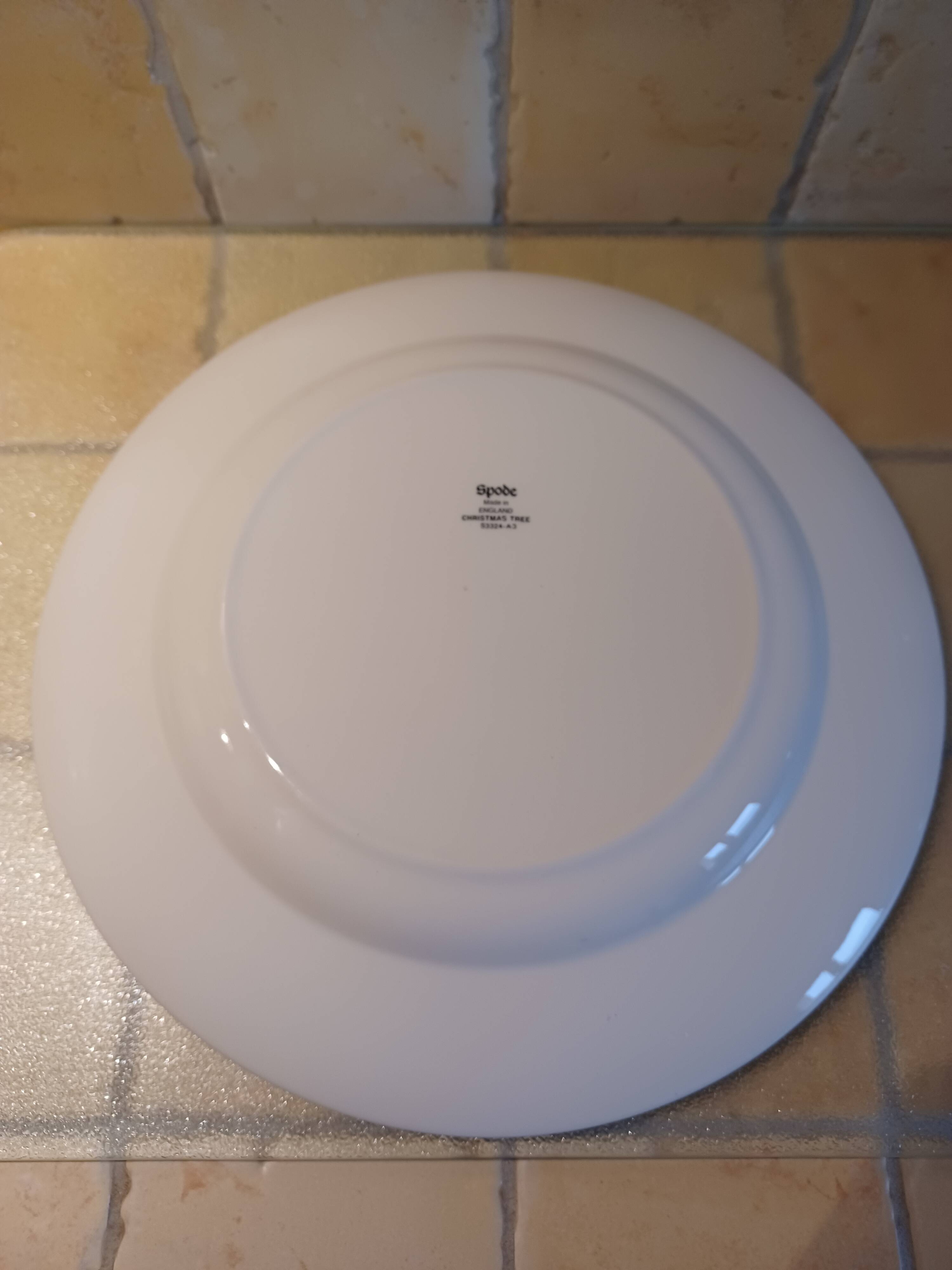 Christmas plate