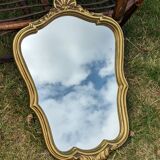 Old mirror gilded