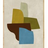 Peinture faite à la main 29,7x42cm