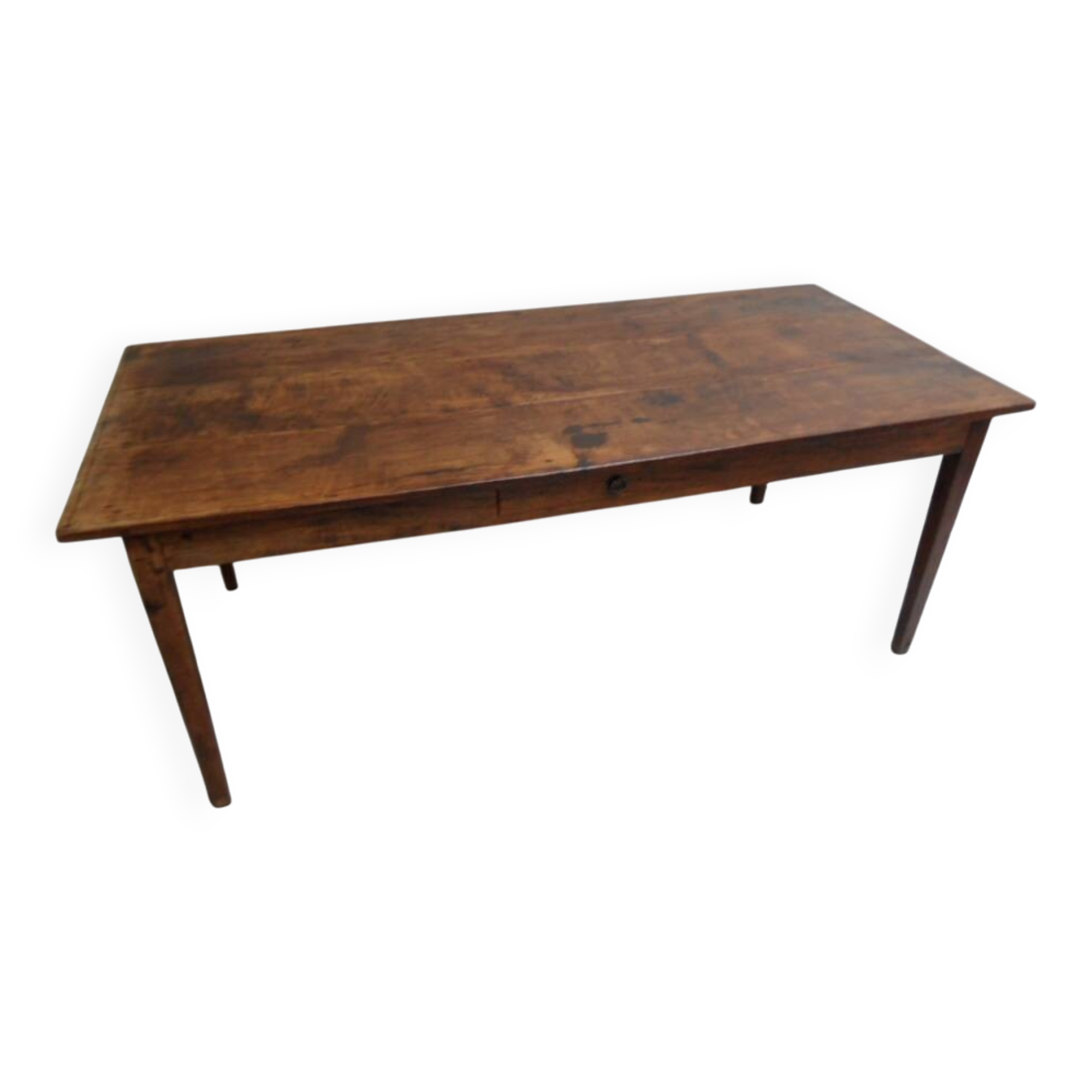 Antique French oak dining table