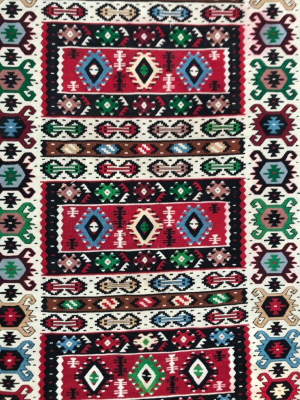 Of the 20th century Turkish Kilim handmade 106 X 200 CM