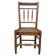 British wooden chair, nineteenth century, England