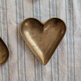 Vintage brass catchall tray