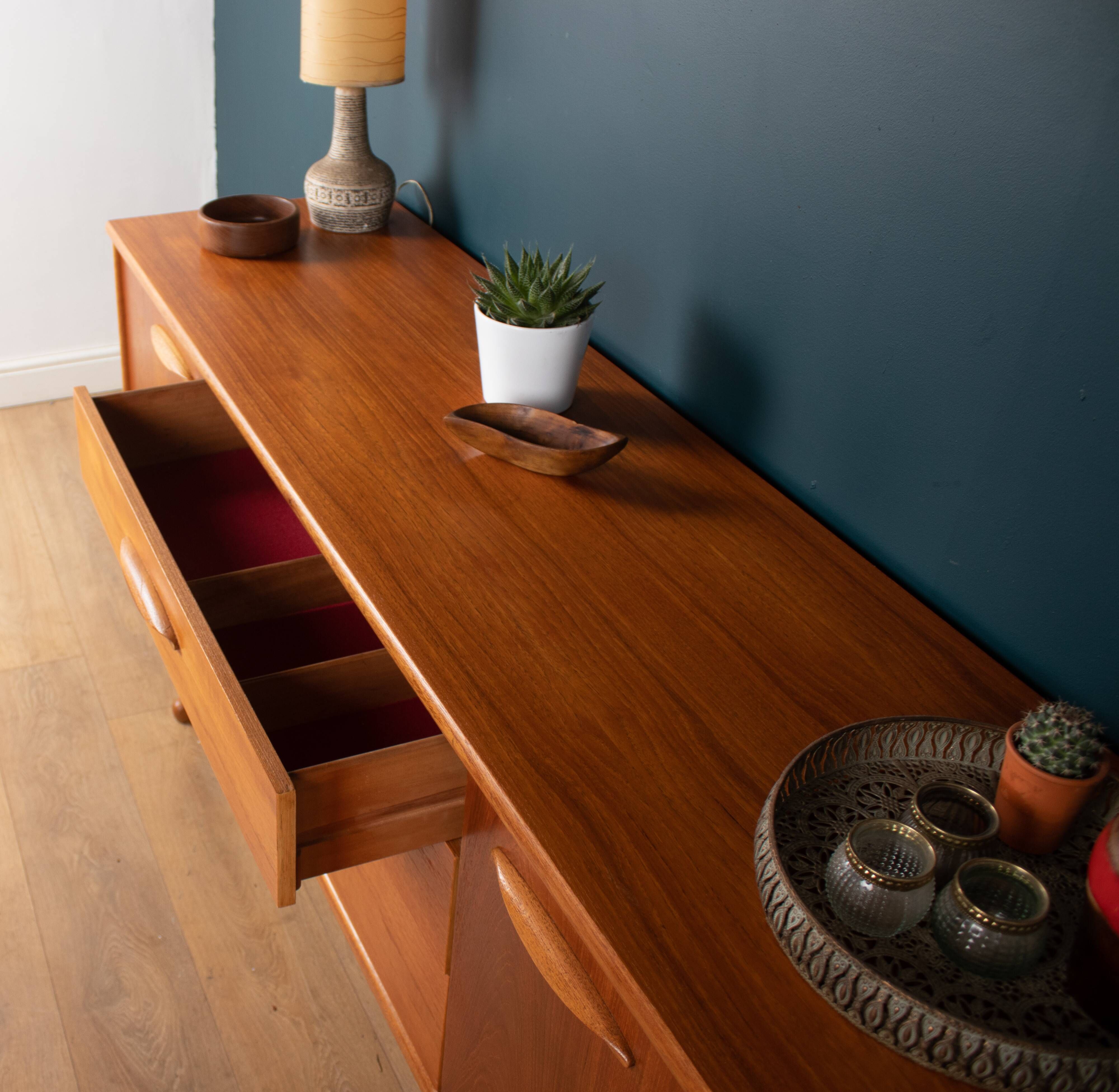 Retro teak 1960s mid century sideboard by austinsuite