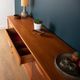 Retro teak 1960s mid century sideboard by austinsuite