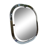 Miroir encadrement chromé 1970