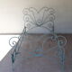 Volute wrought iron bed