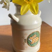 VASE Rabbit Ceramic TAIWAN Vintage