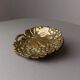 Vintage brass ashtray - cluster structure - Italy 1960s - metal art, timeless design - elegant table decoration, perfect gift idea