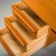 Mid-century Danish teak executive desk by Arne Vodder for H.P. Hansen, 1960s