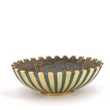 Empty pocket in bronze and blue enamel by Maurice Ascalon