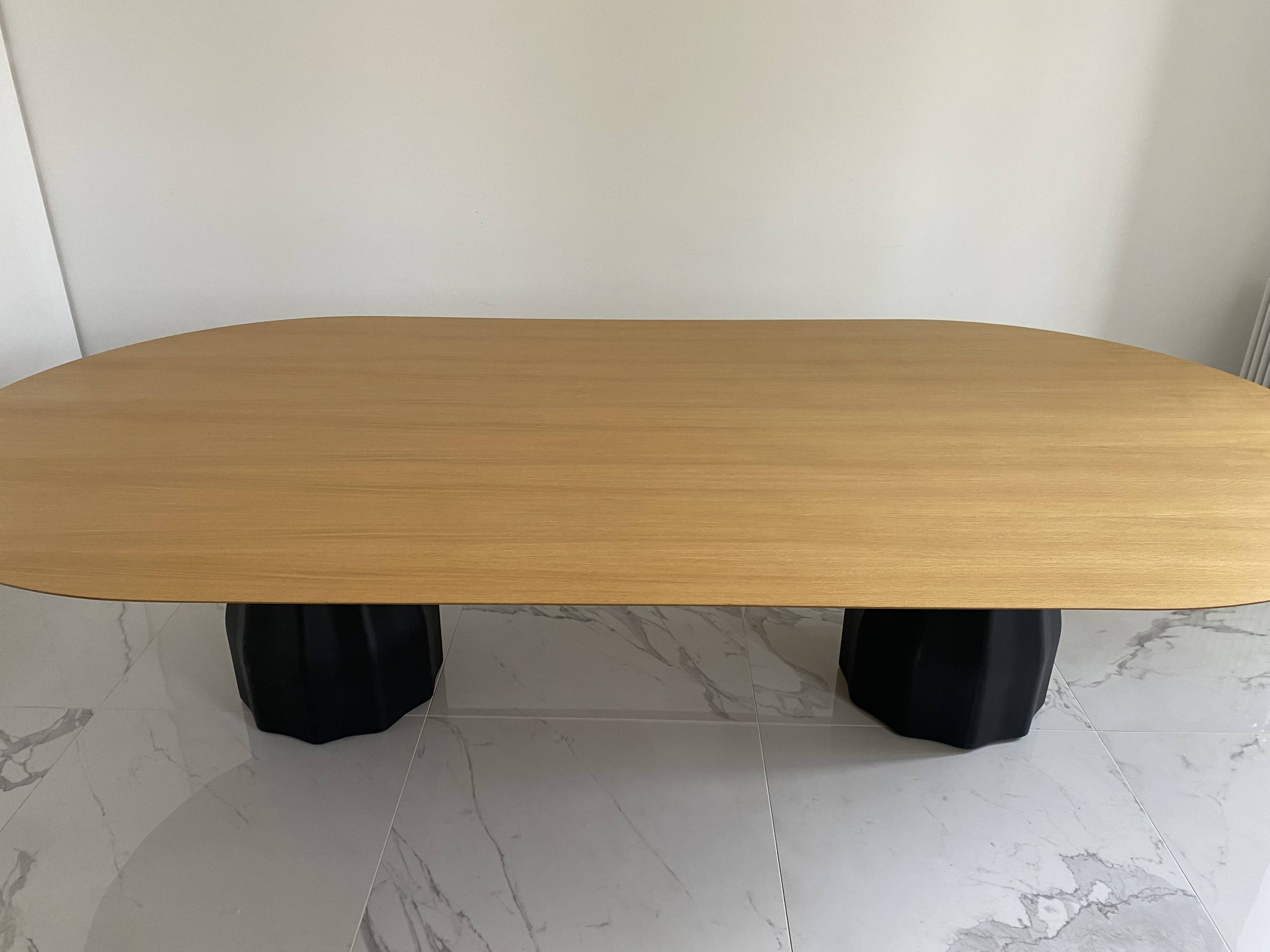 Table burin viccarbe - patricia urquiola - 150 x 300