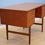 Danish writing desk in teak, 1960s