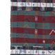 Vintage Turkish kilim, handwoven, 149x263 cm.