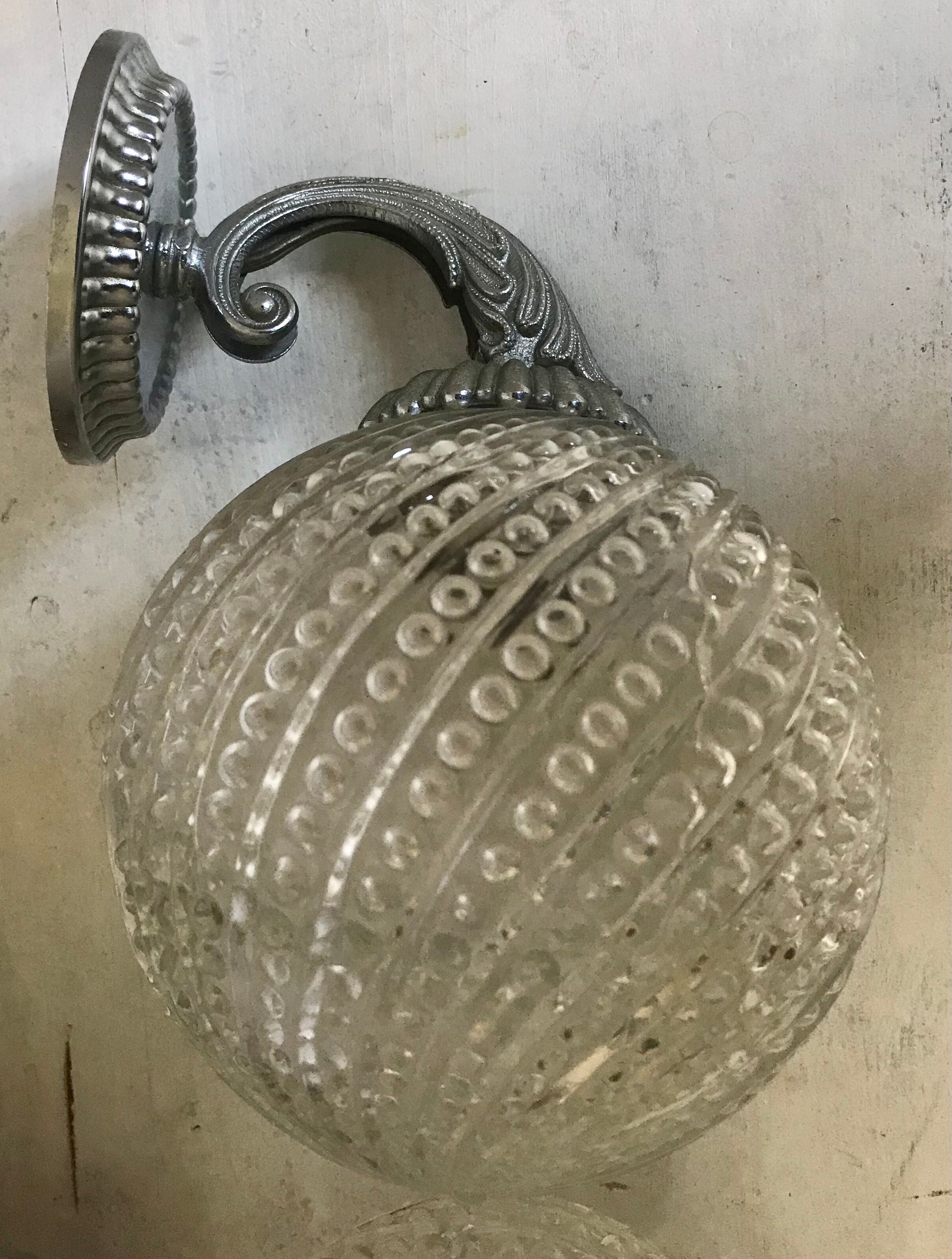 Pair of vintage wall lamps