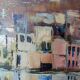 Nicole Marc – Poros, Greece – signed oil on canvas – 65 x 54.5 cm