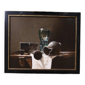 Still life with roemer and casket – Marjolein van den Berg, c. 2011