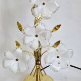 80s/90s flower table lamp