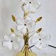 Lampe de table fleurs années 80/90