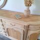 Louis XV style buffet in solid cherry wood, renovated.