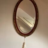 Oval mirror - Art Deco period - 1920