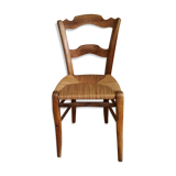 Chaise en paille