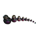 Russian matriochka sad dolls