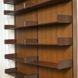 Unité murale en teck, Italie, années 1960