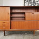 Scandinavian teak bookcase