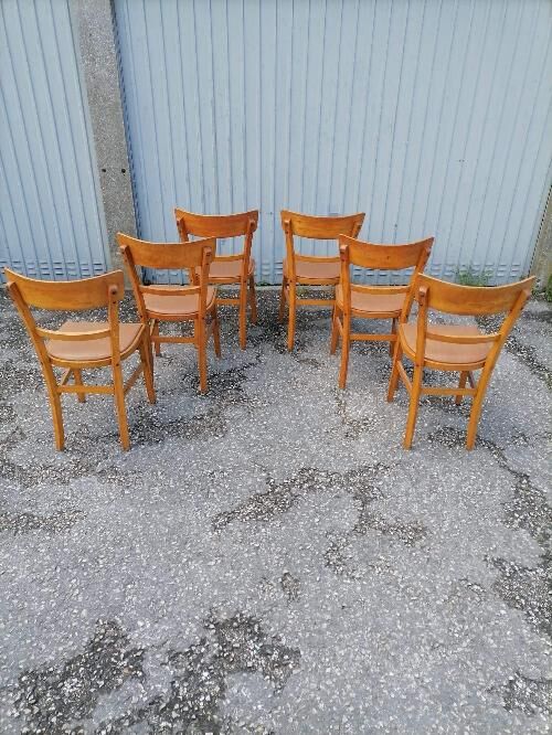 6 bistro bar chairs